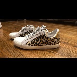 Zadig and Voltaire leopard sneakers
